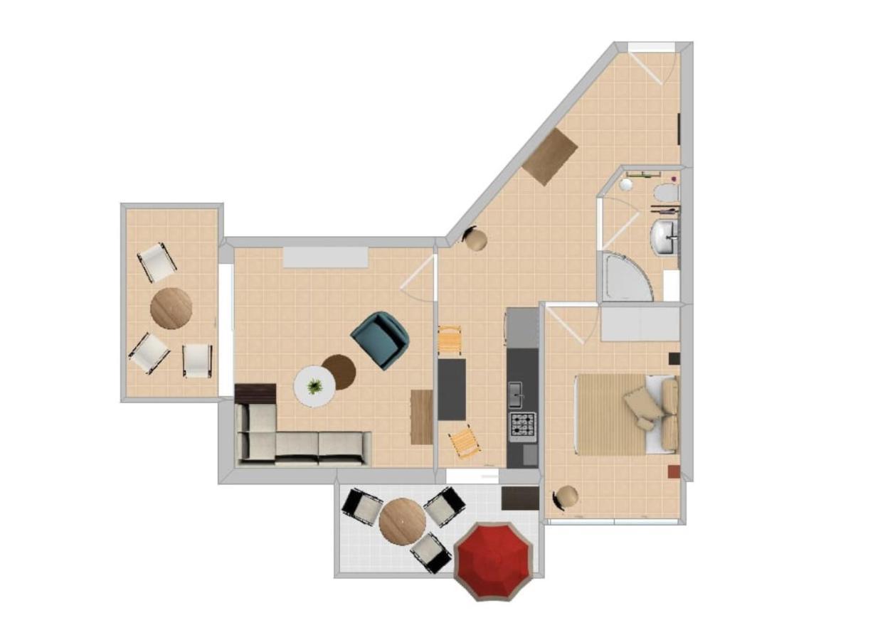 Ferienwohnung Meeresrauschen 바베 외부 사진